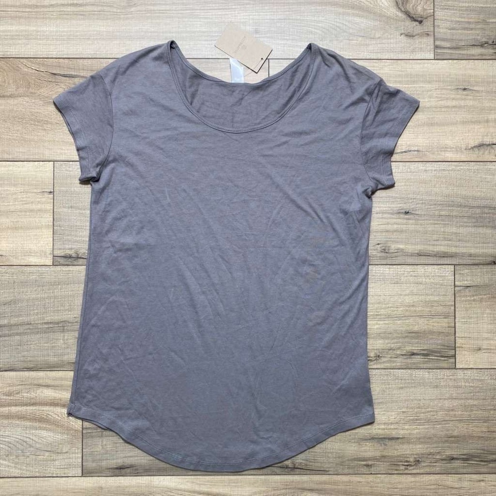 Alternative Women's Short Sleeve Original Tee‎ Scoop Neck Size Medium Nickel